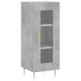 Aparador de madera contrachapada gris hormigón 34,5x34x180 cm de , Aparadores - Ref: Foro24-3199421, Precio: 99,43 €, Descuen...