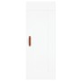 Aparador alto madera contrachapada blanco 34,5x34x180 cm de , Aparadores - Ref: Foro24-3200169, Precio: 117,91 €, Descuento: %