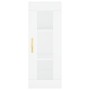 Aparador alto madera contrachapada blanco 34,5x34x180 cm de , Aparadores - Ref: Foro24-3199153, Precio: 102,73 €, Descuento: %