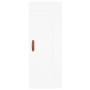 Aparador alto madera contrachapada blanco 34,5x34x180 cm de , Aparadores - Ref: Foro24-3200361, Precio: 104,54 €, Descuento: %