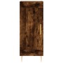 Aparador de madera contrachapada roble ahumado 34,5x34x180 cm de , Aparadores - Ref: Foro24-3200446, Precio: 100,61 €, Descue...