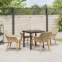 Conjunto de Comedor de Jardín 5 pcs Beige ratán sintético en Mesas de jardín | Comprar online en Foru.es