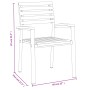 Sillas de jardín apilables 8 uds madera maciza acacia y metal de , Sillas de jardín - Ref: Foro24-3155427, Precio: 698,16 €, ...