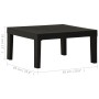 Set de muebles de jardín 2 piezas con cojines plástico gris de vidaXL, Conjuntos de jardín - Ref: Foro24-315853, Precio: 148,...