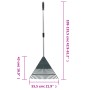 Rastrillo para hojas PP verde oscuro 155,5 cm de , Rastrillos - Ref: Foro24-364825, Precio: 32,65 €, Descuento: %