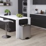 Curver Papelera de pedal doble Deco plateado 26L+26L de , Contenedores de reciclaje - Ref: Foro24-442067, Precio: 88,79 €, De...