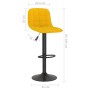 Taburetes de cocina 2 unidades terciopelo amarillo de , Taburetes de cocina - Ref: Foro24-333998, Precio: 128,21 €, Descuento: %