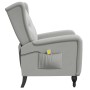 Sillón de masaje reclinable de tela gris claro de , Sillones de masaje eléctricos - Ref: Foro24-329352, Precio: 242,74 €, Des...