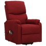 Sillón de masaje elevable tela rojo tinto de , Sillones de masaje eléctricos - Ref: Foro24-329752, Precio: 320,61 €, Descuent...