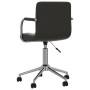 Silla de oficina giratoria de cuero sintético negro de , Sillas de oficina - Ref: Foro24-334812, Precio: 101,43 €, Descuento: %