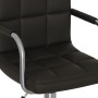 Silla de oficina giratoria de cuero sintético negro de , Sillas de oficina - Ref: Foro24-334812, Precio: 101,43 €, Descuento: %