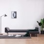Sofá cama en forma de L poliéster gris oscuro de , Sofás - Ref: Foro24-282230, Precio: 444,30 €, Descuento: %