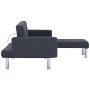Sofá cama en forma de L poliéster gris oscuro de , Sofás - Ref: Foro24-282230, Precio: 444,30 €, Descuento: %