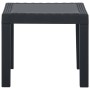 Set de muebles de jardín 3 piezas con cojines plástico gris de vidaXL, Conjuntos de jardín - Ref: Foro24-315855, Precio: 184,...