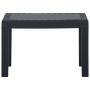Set de muebles de jardín 3 piezas con cojines plástico gris de vidaXL, Conjuntos de jardín - Ref: Foro24-315855, Precio: 184,...