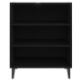 Aparador de madera contrachapada negro 57x35x70 cm de , Aparadores - Ref: Foro24-806059, Precio: 47,52 €, Descuento: %