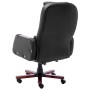 Silla de oficina de cuero sintético negra de , Sillas de oficina - Ref: Foro24-20376, Precio: 235,26 €, Descuento: %