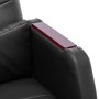 Silla de oficina de cuero sintético negra de , Sillas de oficina - Ref: Foro24-20376, Precio: 235,26 €, Descuento: %