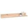 Estantes de pared 2 uds madera maciza de pino 80x11x9 cm de , Estantes y estanterías - Ref: Foro24-823604, Precio: 23,37 €, D...