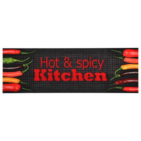 Alfombra de cocina lavable Hot & Spicy 60x300 cm de vidaXL, Felpudos - Ref: Foro24-315957, Precio: 50,53 €, Descuento: %