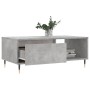 Mesa de centro madera contrachapada gris hormigón 90x50x36,5 cm de , Mesas de centro - Ref: Foro24-830560, Precio: 62,18 €, D...