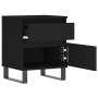 Mesitas de noche 2 uds madera de ingeniería negro 40x35x50 cm de , Mesitas de noche - Ref: Foro24-830687, Precio: 99,73 €, De...