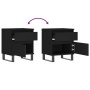 Mesitas de noche 2 uds madera de ingeniería negro 40x35x50 cm de , Mesitas de noche - Ref: Foro24-830687, Precio: 99,73 €, De...