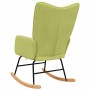 Silla mecedora de tela verde de , Mecedoras - Ref: Foro24-328012, Precio: 127,76 €, Descuento: %