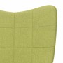 Silla mecedora de tela verde de , Mecedoras - Ref: Foro24-328012, Precio: 127,76 €, Descuento: %