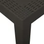 Mesa de jardín de plástico gris antracita 79x65x72 cm de vidaXL, Mesas de jardín - Ref: Foro24-315845, Precio: 77,92 €, Descu...