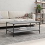 Mesa de centro madera de ingeniería gris Sonoma 100x55x40 cm de , Mesas de centro - Ref: Foro24-832836, Precio: 58,56 €, Desc...