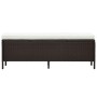 Set muebles de jardín 3 pzas y cojines ratán sintético marrón de , Conjuntos de jardín - Ref: Foro24-48153, Precio: 664,96 €,...