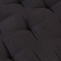 Cojín para palés algodón negro 120x80x10 cm de , Cojines para sillas y sofás - Ref: Foro24-48674, Precio: 59,59 €, Descuento: %