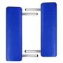 Mesa camilla de masaje de aluminio plegable de tres cuerpos azúles de , Mesas de masaje - Ref: Foro24-110090, Precio: 185,75 ...