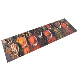 Alfombra de cocina lavable terciopelo cuchara especias 45x150cm de , Felpudos - Ref: Foro24-136543, Precio: 27,53 €, Descuent...