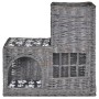 Casa/cama/rascador/castillo para mascotas de sauce con cojín de , Camas para gatos - Ref: Foro24-170226, Precio: 114,68 €, De...