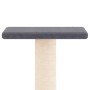 Rascador para gatos con postes de sisal gris oscuro 73 cm de , Mobiliario para gatos - Ref: Foro24-172036, Precio: 28,08 €, D...