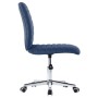 Sillas de comedor 2 unidades tela azul de , Sillas de comedor - Ref: Foro24-283603, Precio: 118,97 €, Descuento: %