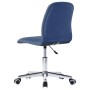 Sillas de comedor 2 unidades tela azul de , Sillas de comedor - Ref: Foro24-283603, Precio: 118,97 €, Descuento: %