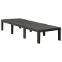 Anthrazitgraue Sonnenliege aus Kunststoff von vidaXL, Liegen - Ref: Foro24-315827, Preis: 141,35 €, Rabatt: %