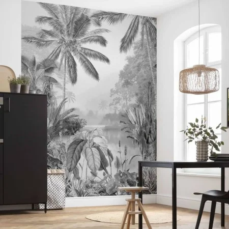 Komar Mural fotográfico Lac Tropical Black & White 200x270 cm de Komar, Papel pintado - Ref: Foro24-434248, Precio: 93,11 €, ...
