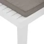 Silla de jardín con cojín plástico blanco de vidaXL, Sillas de jardín - Ref: Foro24-315846, Precio: 72,30 €, Descuento: %