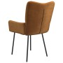 Sillas de comedor 2 unidades terciopelo marrón de , Sillas de comedor - Ref: Foro24-344806, Precio: 126,76 €, Descuento: %