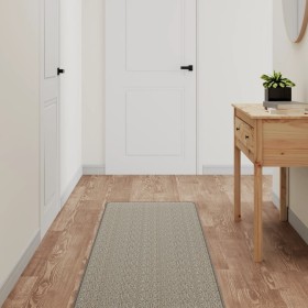 Alfombra de pasillo con aspecto de sisal gris taupe 50x150 cm de , Alfombras - Ref: Foro24-355765, Precio: 33,28 €, Descuento: %