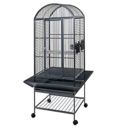 Strong Jaula para loros Villa Minerva Gris 46x46x144 cm 93017 de , Pies y jaulas para pájaros - Ref: Foro24-413752, Precio: 2...