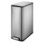EKO Cubo de pedal Ecoslim 2x20 L plateado mate de , Contenedores de residuos - Ref: Foro24-440022, Precio: 157,64 €, Descuent...