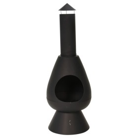 ProGarden Chimenea con tubo Ambient negro 110 cm de , Chimeneas - Ref: Foro24-442169, Precio: 108,79 €, Descuento: %