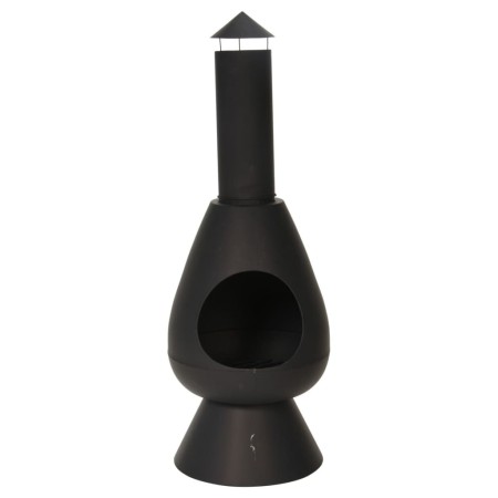 ProGarden Chimenea con tubo Ambient negro 110 cm de , Chimeneas - Ref: Foro24-442169, Precio: 108,79 €, Descuento: %