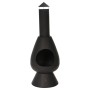 ProGarden Chimenea con tubo Ambient negro 110 cm de , Chimeneas - Ref: Foro24-442169, Precio: 108,79 €, Descuento: %