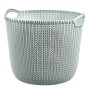 Curver Cesto de almacenaje Knit redondo azul niebla L 30L de , Cestas para almacenaje - Ref: Foro24-443842, Precio: 34,50 €, ...